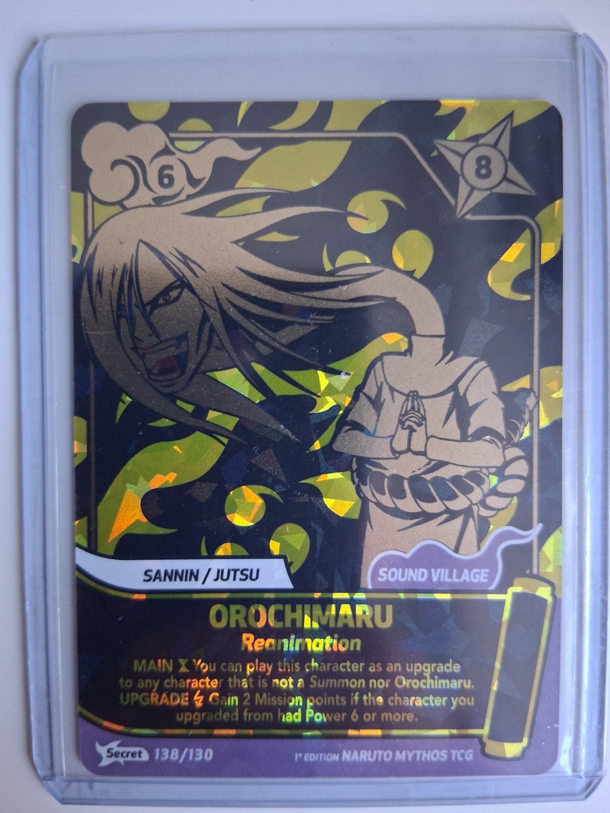 Naruto Mythos TCG Kaarten - Zeldzame Collectie, Ophalen of Verzenden, Nieuw, Foil