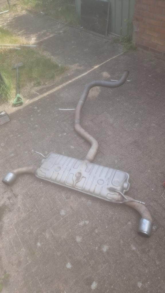 Golf 6 GTI Uitlaat - Origineel en Gebruikt, Auto-onderdelen, Ophalen of Verzenden, Gebruikt, Volkswagen
