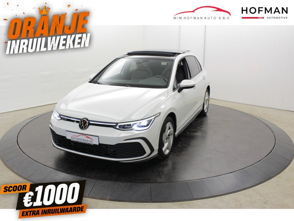 Volkswagen Golf GTE 1.4 TSI PHEV Plug-in 245 Pk SOH 100% Pan, Stof, Gebruikt, 4 cilinders, Met garantie (alle)