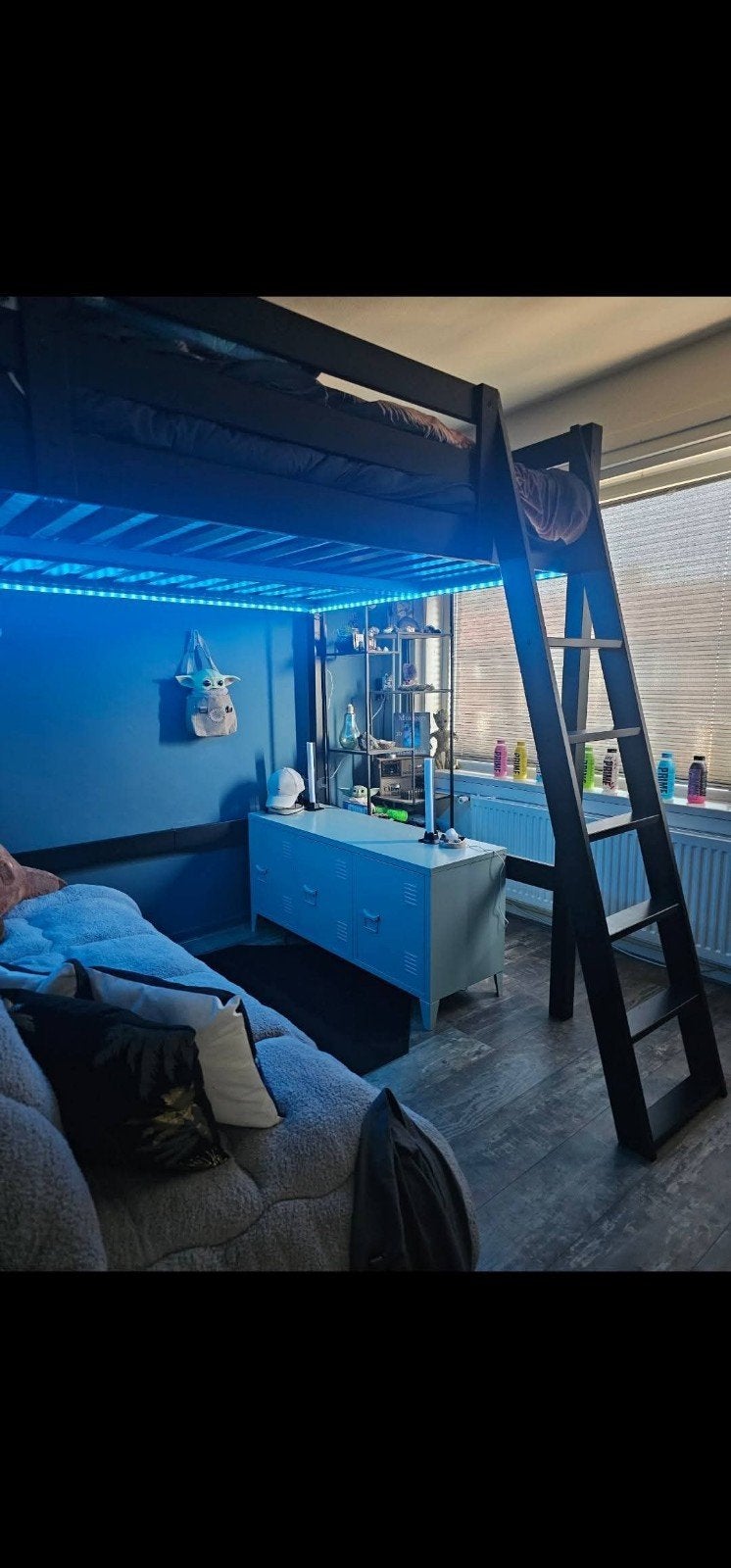 Ikea stora hoogslaper, Ophalen, Gebruikt, Hoogslaper, Eenpersoons