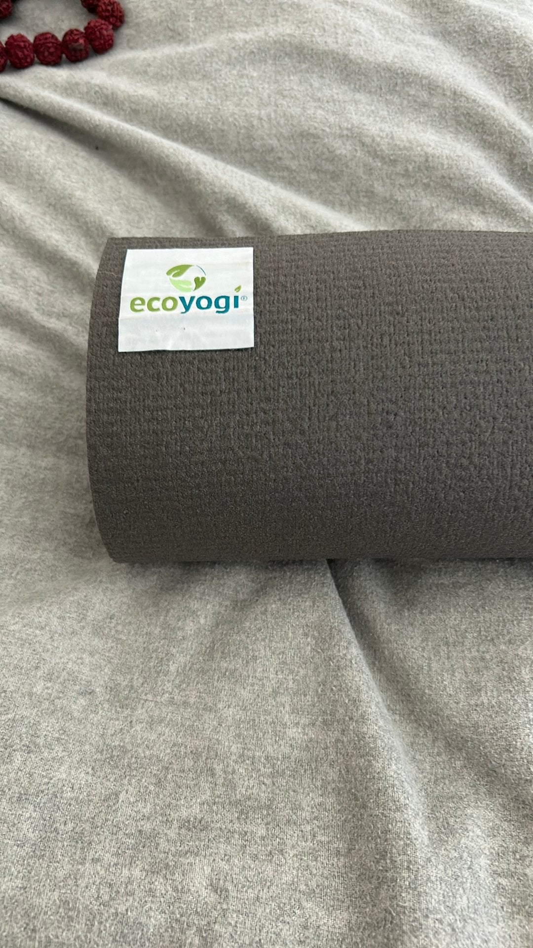 Yogmat eco yogi grijs / studiomat, Ophalen of Verzenden, Zo goed als nieuw, Yogamat