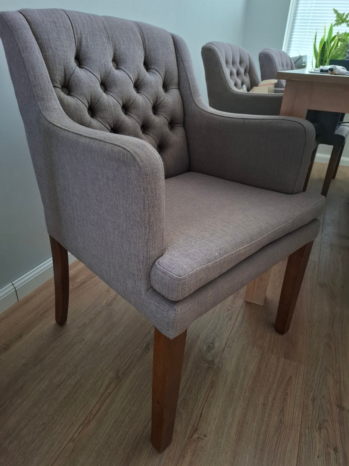 Eettafelstoelen, Ophalen, Gebruikt, Stof, Vijf, Zes of meer stoelen