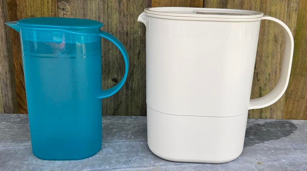 Tupperware sapkannen, 500 ml en 1000 ml, Ophalen of Verzenden, Beker of Kan