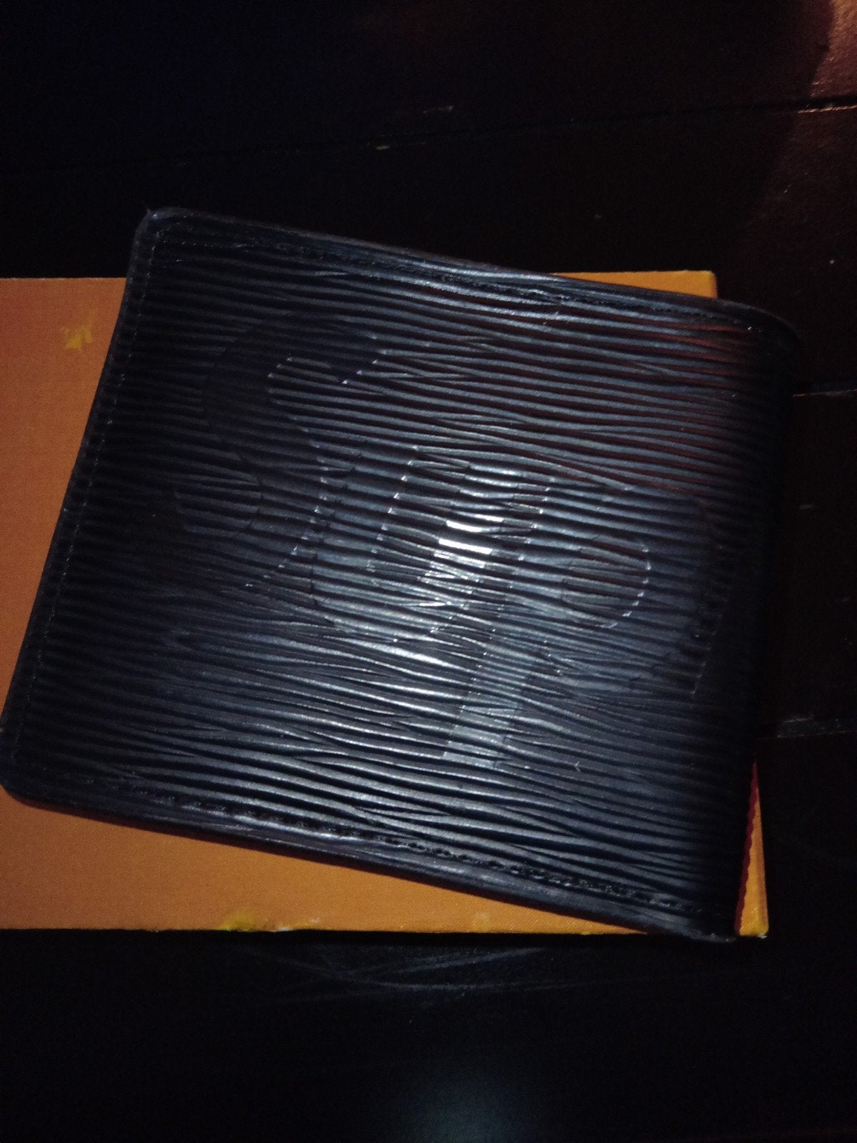 louis vuitton heren portemonnee, Ophalen of Verzenden, Zo goed als nieuw, Zwart