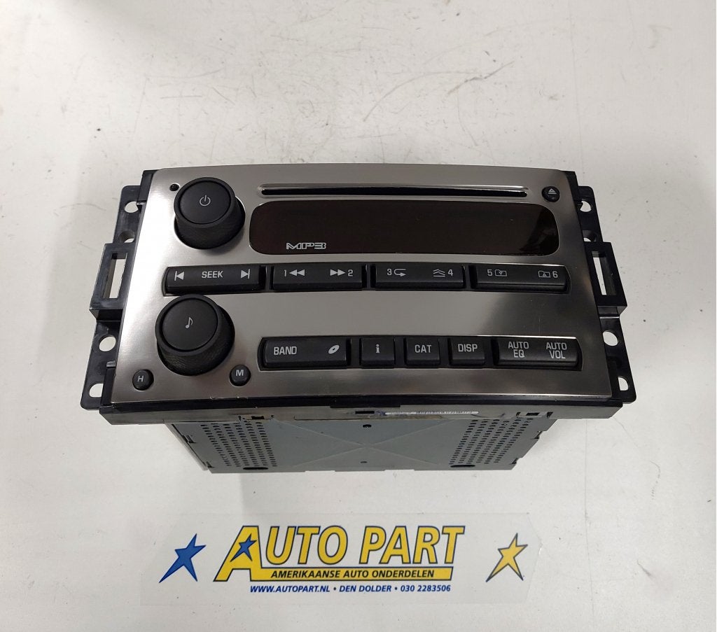 Hummer H3 radio/cd 2006-2008, Gebruikt, Ophalen of Verzenden, P.O. BOX 33170 Detroit, MI 48232-5170, General Motors Company