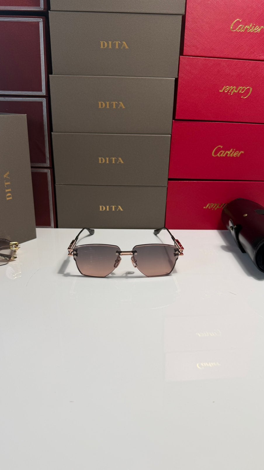 Dita hyperlux-2000 zonnebril, Ophalen of Verzenden, Nieuw, Zwart, Overige merken