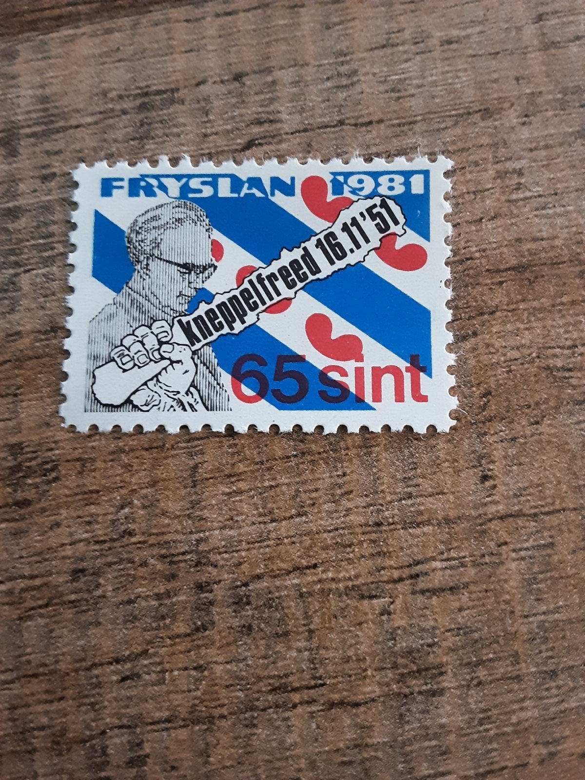 Streekpost Fryslan.  Kneppelfreed  ( pf), Ophalen of Verzenden