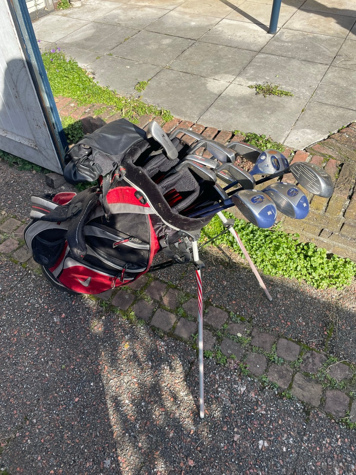 Complete golfset met tas - gratis af te halen, Sport en Fitness, Ophalen, Gebruikt, Set