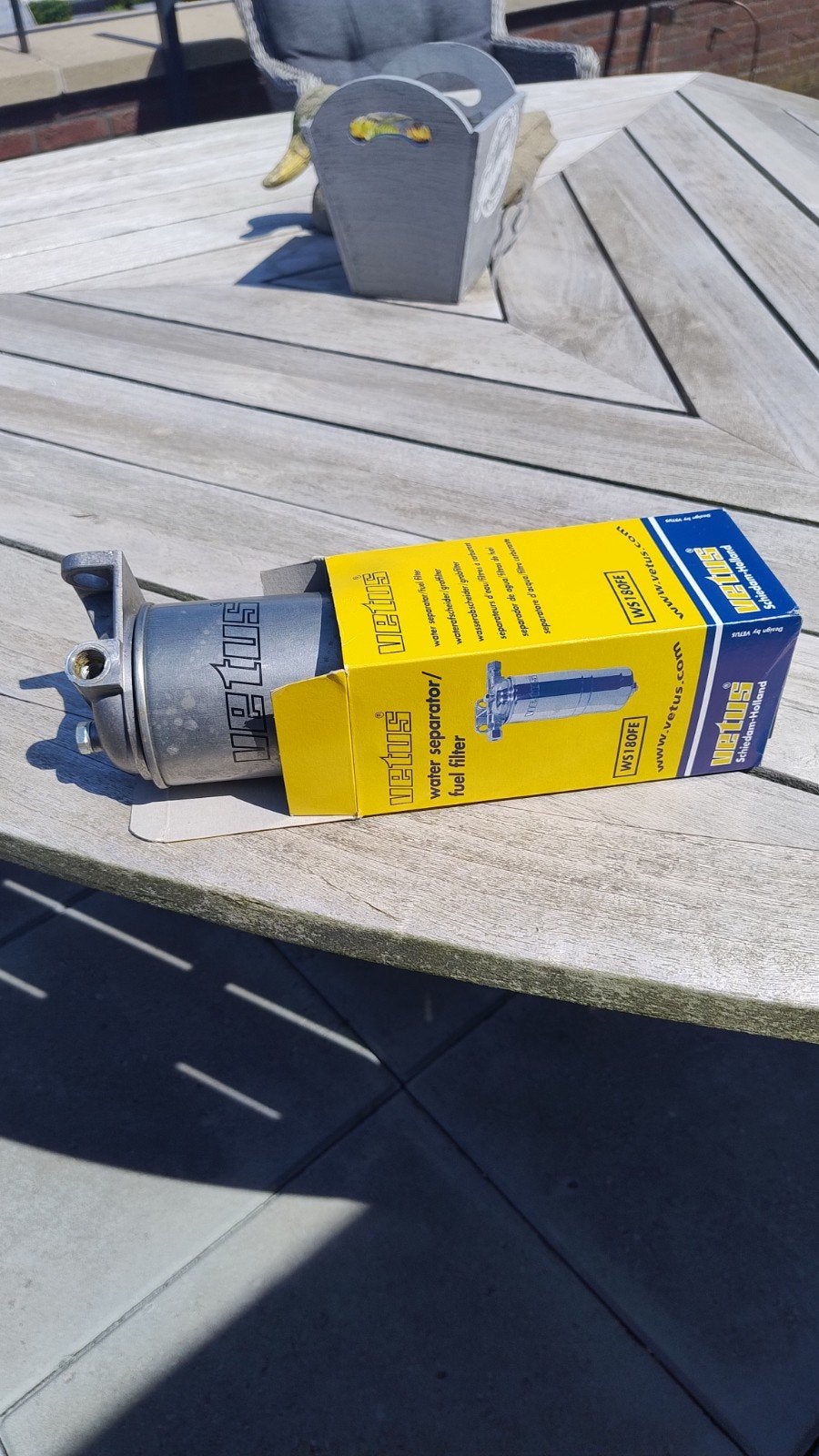 Waterafscheider en brandstoffilter Vetus, Ophalen of Verzenden, Nieuw, Motor en Techniek, Zeilboot of Motorboot