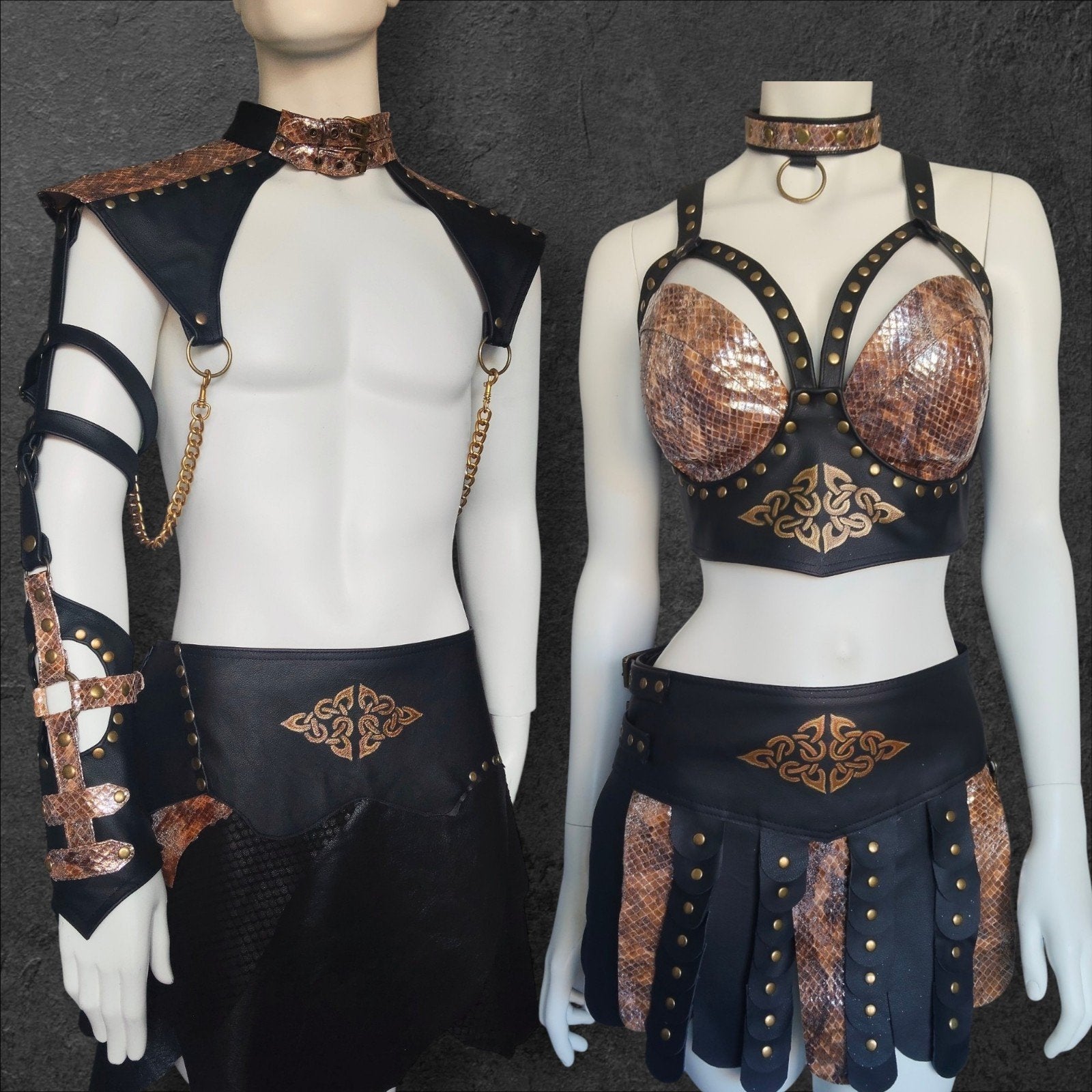 Op maat gemaakte leren kleding voor Wasteland, BITCH, Toxic, Ophalen of Verzenden