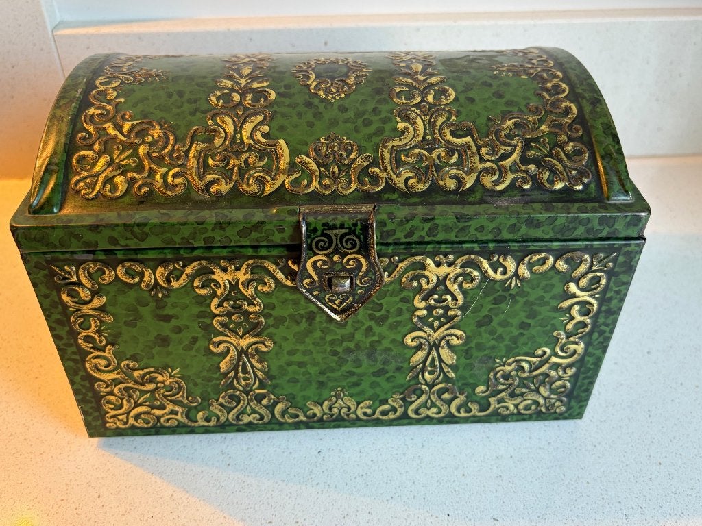 Oud vintage blik General Biscuit Company. Gemerkt., Verzamelen, Ophalen of Verzenden, Gebruikt, Koek(jes), Overige merken