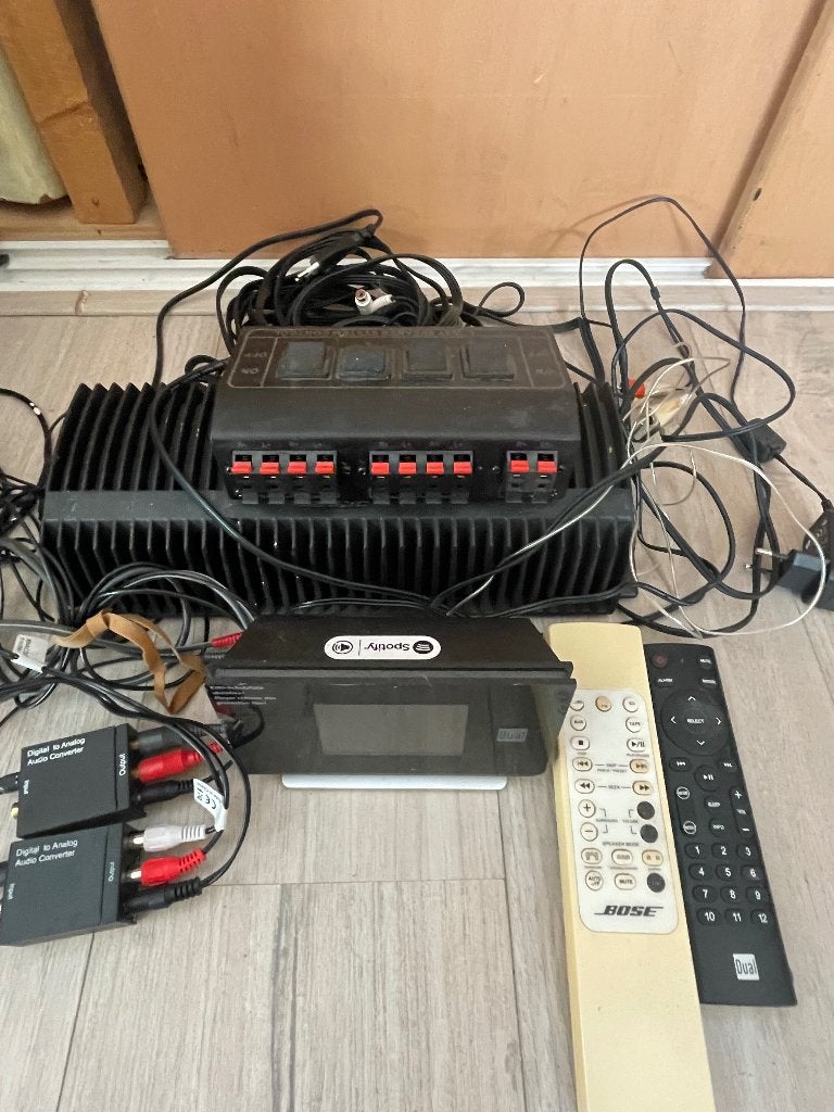 Bose SA-2 versterker, Technics equalizer en meer., Overige spelers, 40 tot 70 watt, Ophalen, Overige merken