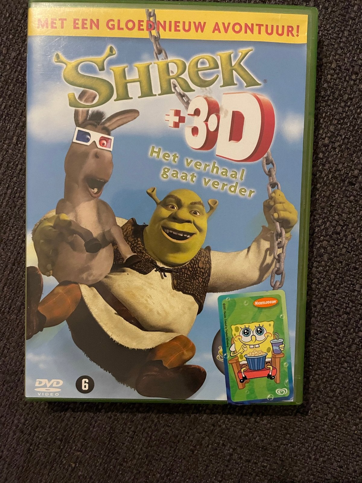 Shrek 3D DVD - Het verhaal gaat verder, Animatie, Amerikaans, Nederlands, Vanaf 6 jaar