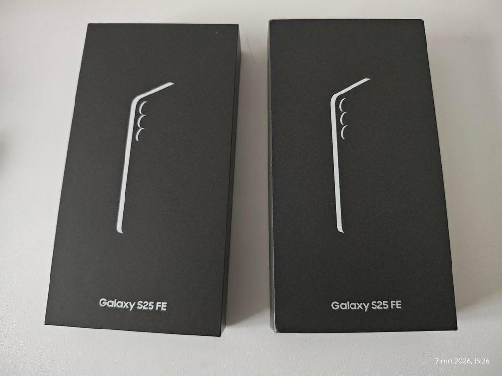 Samsung Galaxy S25 FE – 256GB – Zwart – Nieuw - Garantie ✅, 256 GB, Ophalen of Verzenden, Nieuw, Wit