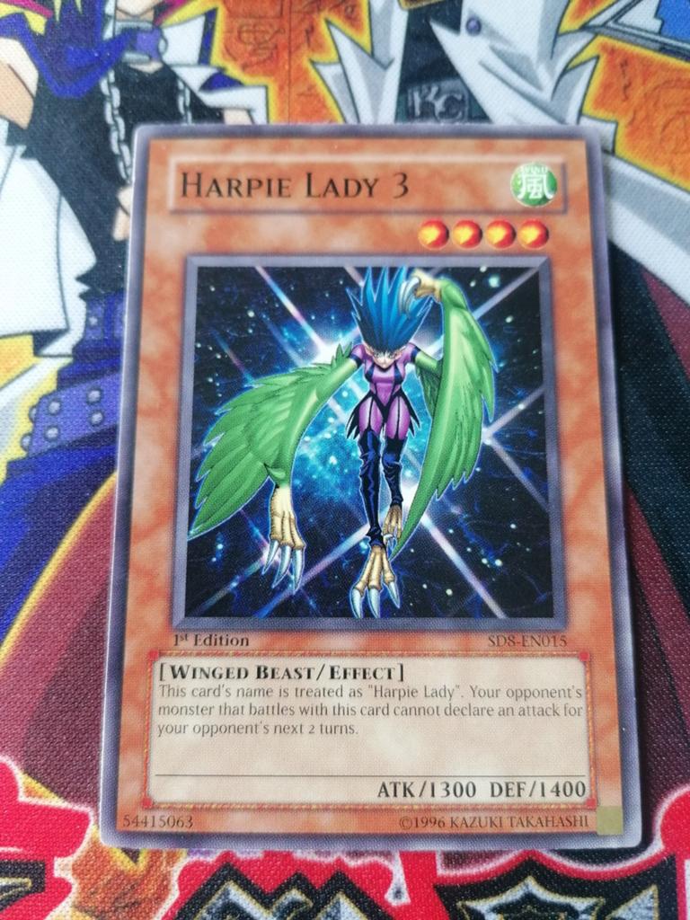 Harpie Lady 3 - SD8 Structure Deck: Lord of the Storm - YGO, Ophalen of Verzenden, Zo goed als nieuw
