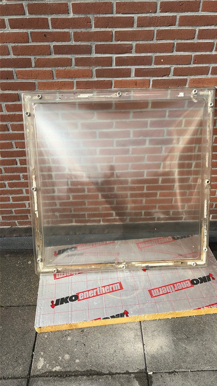 Lichtkoepel 100x100, Doe-het-zelf en Verbouw, Ophalen, Zo goed als nieuw, Dakraam