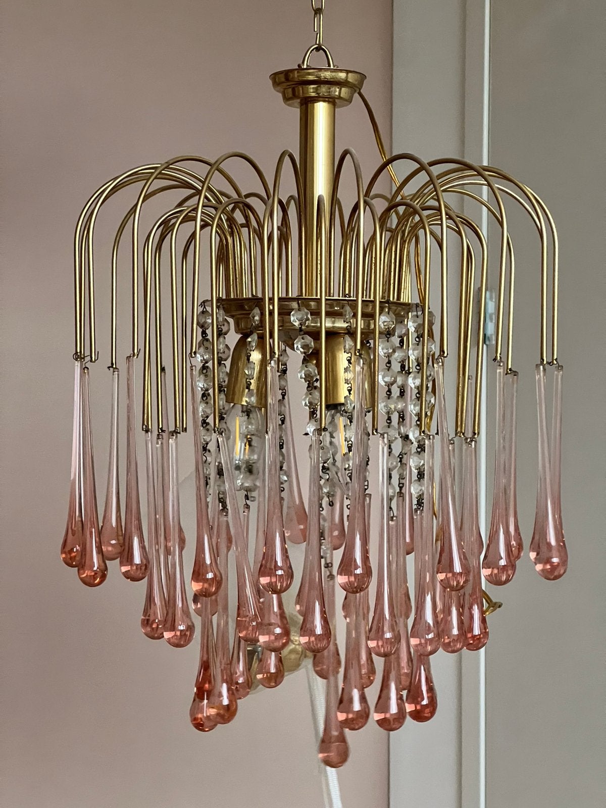 Murano teardrop lamp, Ophalen, Zo goed als nieuw
