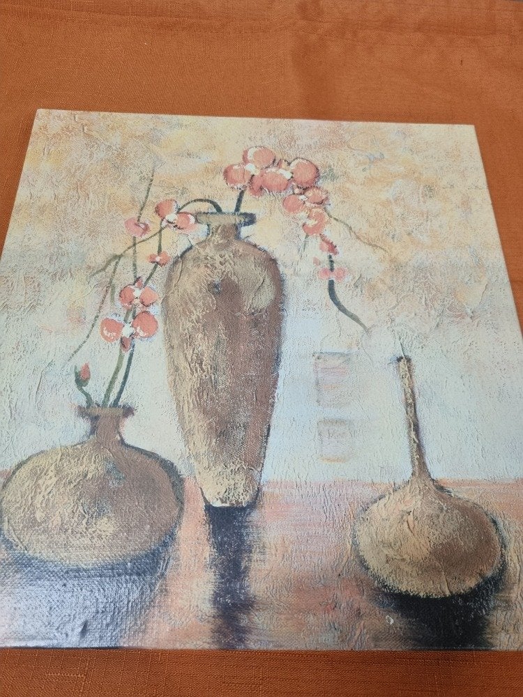schilderij prent vazen, Ophalen of Verzenden, 'T Olde Gre-j, Info@toldegrej.nl, Endepoelstraat 20f Didam