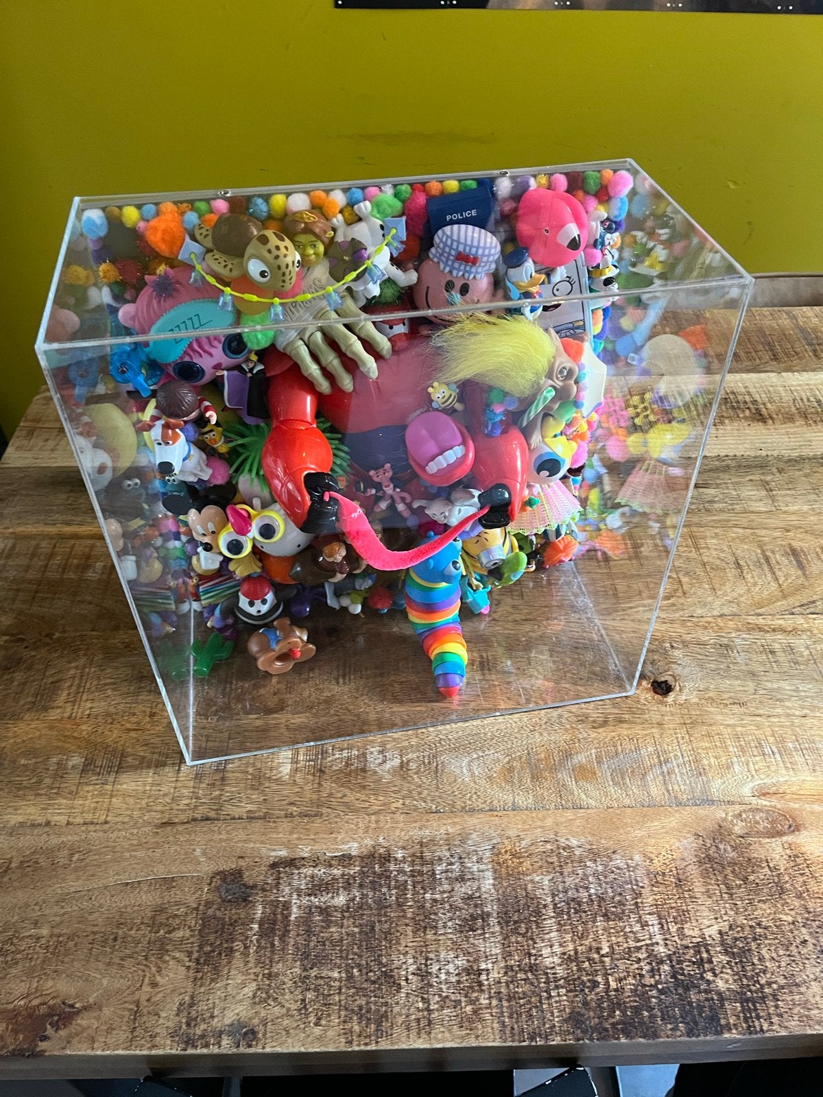 Van Minie.Art Kunstobject met persoonlijke boodschap, Ophalen, Meerkleurig, Object, Handgemaakt