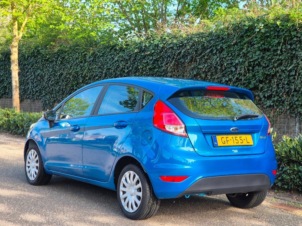 Ford Fiesta Style Navigatie 1e Eigenaar NL NAP Auto Cruise C, Stof, 40 €/maand, 525 kg, Blauw