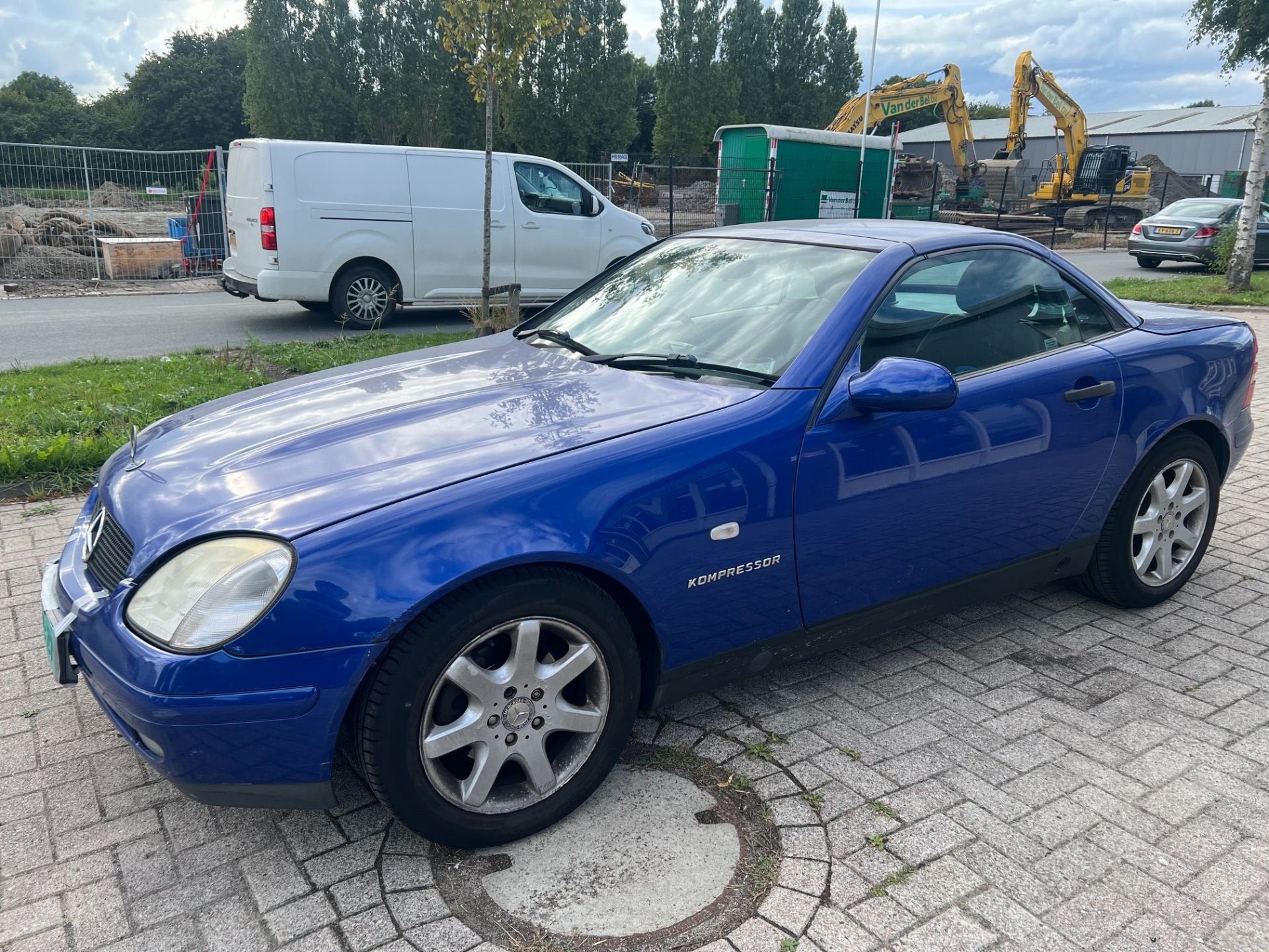 SLK R170 BLAUW 352 111973 Demontage sloop velgen motor, Gebruikt, Mercedes-Benz AG, Mercedes-Benz, Ophalen of Verzenden