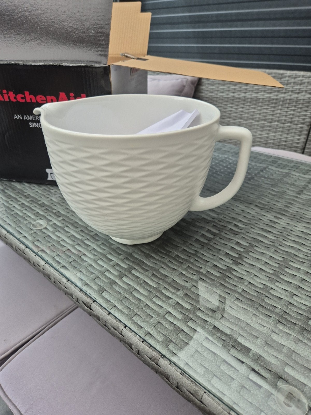 KitchenAid 4.7 L Keramische Kom - Nieuw in doos, Ophalen of Verzenden, Nieuw