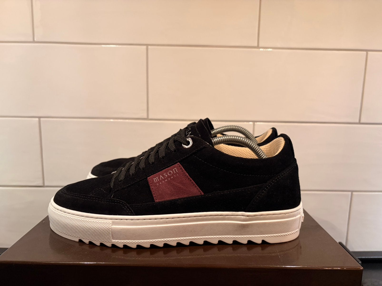 Mason Garments Tia Sport Atleta Bordo Maat 42 NIEUW, Kleding | Heren, Zwart, Nieuw, Ophalen of Verzenden, Sneakers of Gympen