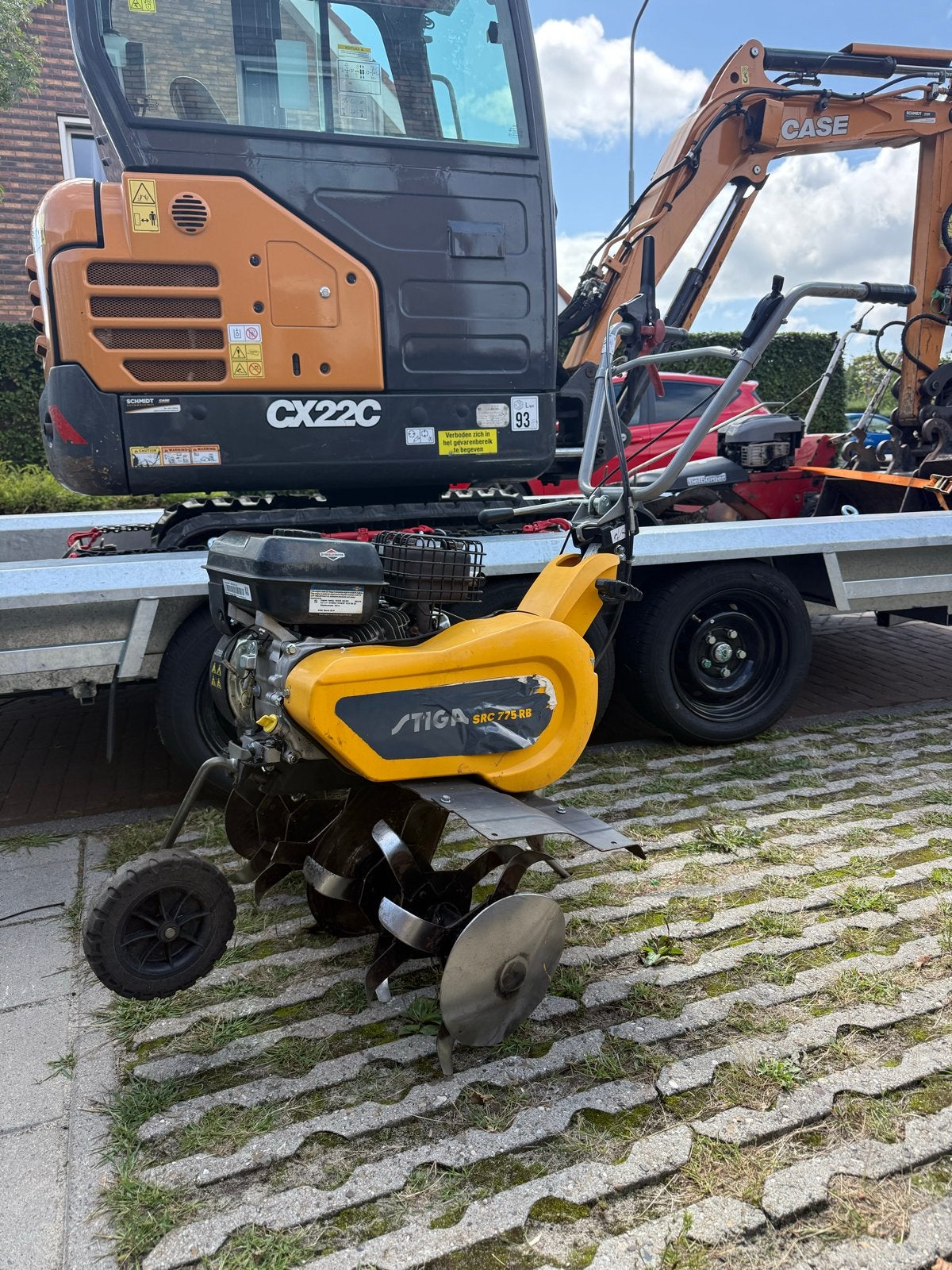 Stiga SRC 775 RB Tuinfrees - Krachtige Bodembewerker, Tuin en Terras, Ophalen of Verzenden, Gebruikt, Cultivator