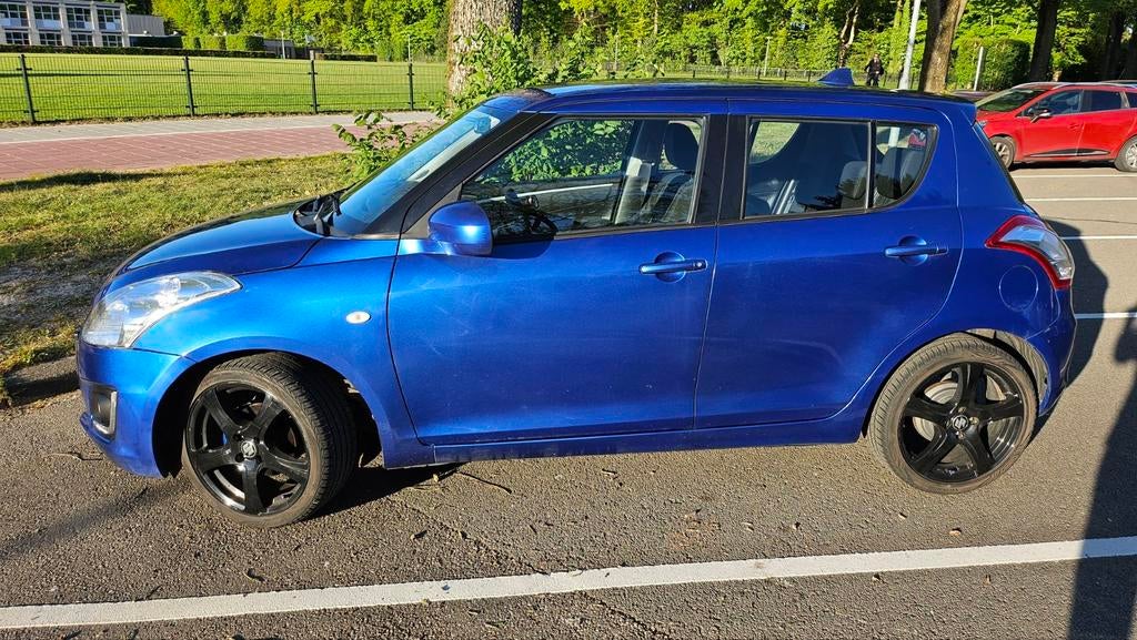 Prachtige en motorisch perfecte Suzuki Swift 5-D 2014 Blauw, Voorwielaandrijving, Stof, 4 cilinders, Swift