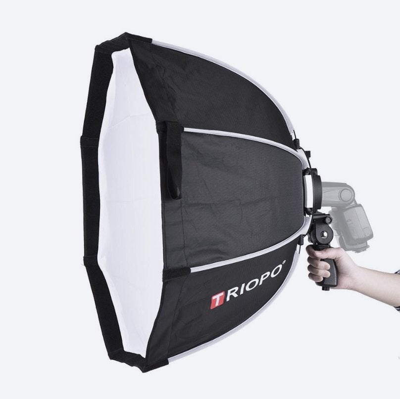 TRIOPO 65cm softbox met handgreep voor Godox Yongnuo flitser, Audio, Tv en Foto, Fotografie | Fotostudio en Toebehoren, Overige typen