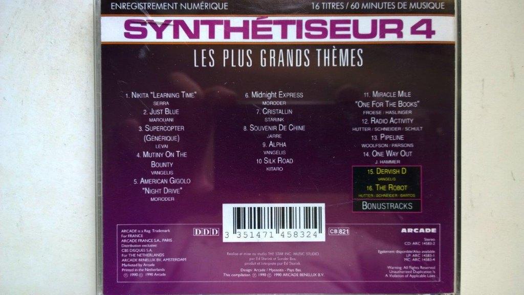 Synthétiseur 4 Les Plus Grands Thèmes, Ophalen of Verzenden, Zo goed als nieuw
