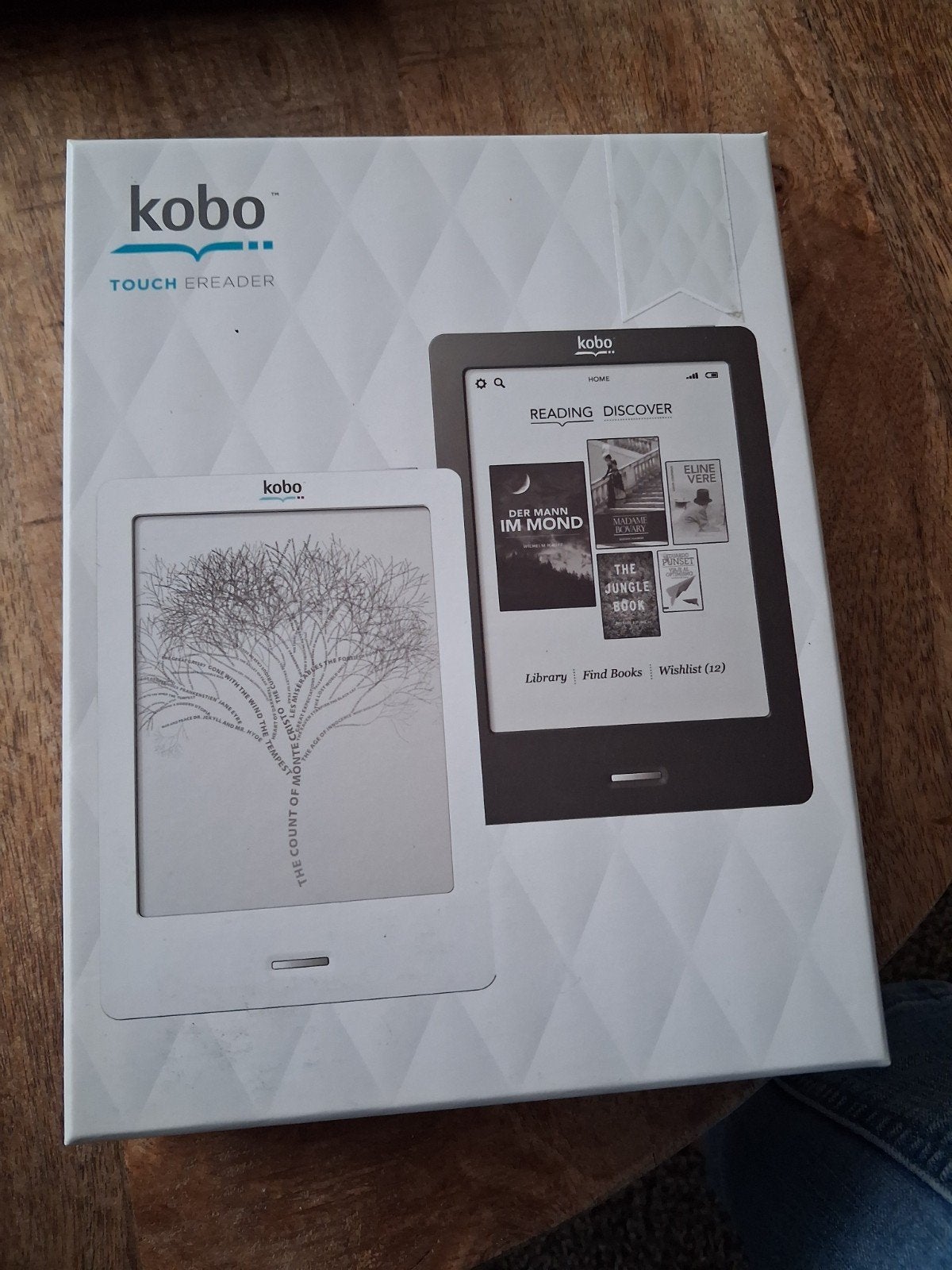 Kobo Touch eReader met hoesje - Zo goed als nieuw, Computers en Software, E-readers, Ophalen, 6 inch of minder, Kobo, 4 GB of minder