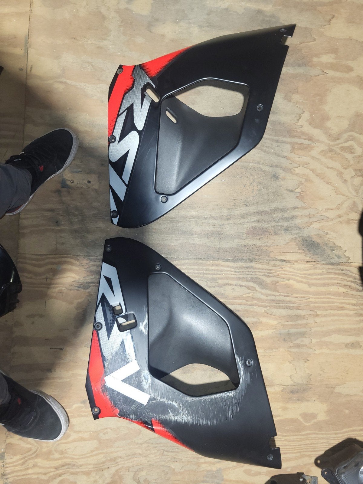 Aprilia RSV mille RP 2002 side fairings, Ophalen of Verzenden
