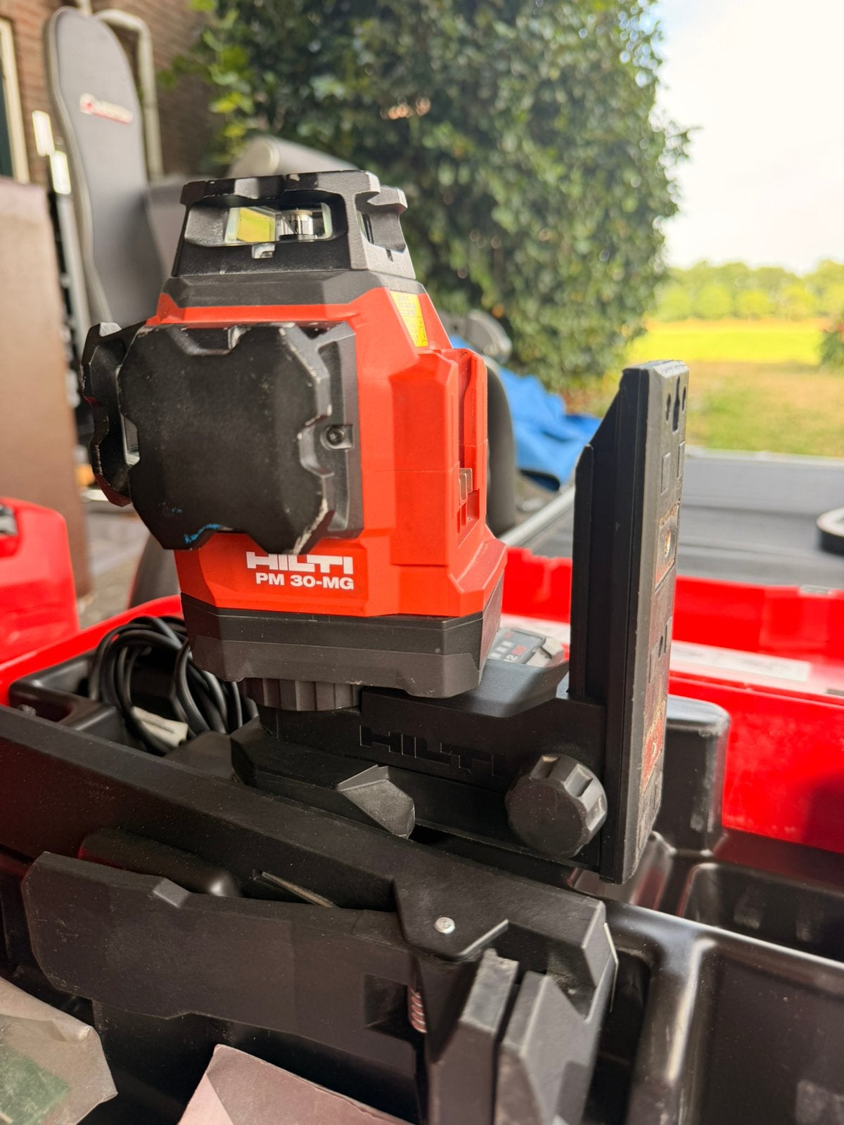 Titel: Hilti PM 30-MG Groene Multilijnlaser - Complete Set, Ophalen, Gebruikt, Hilti