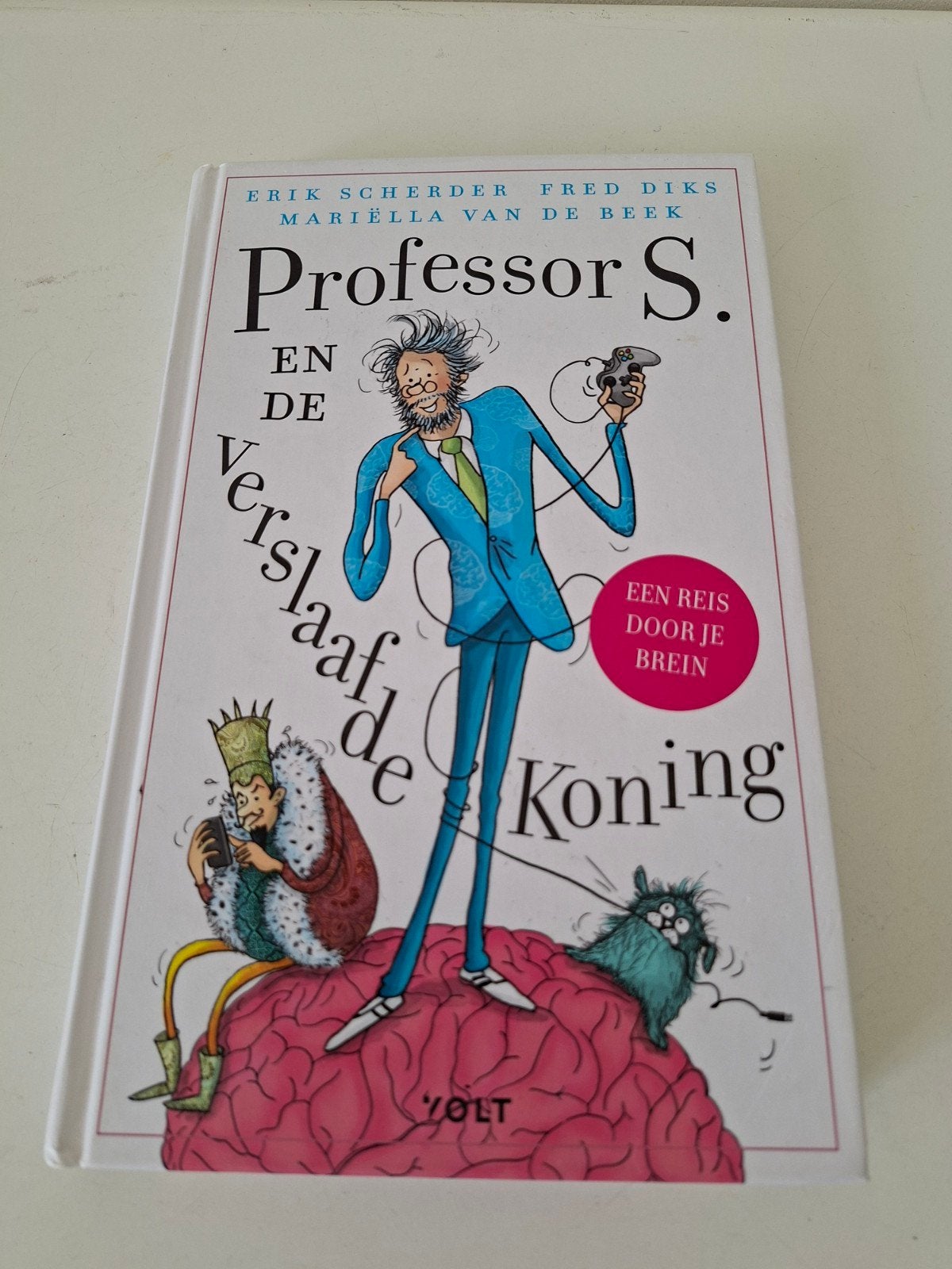 Professor S. en de verslaafde koning - Erik Scherder, Ophalen of Verzenden, Gelezen