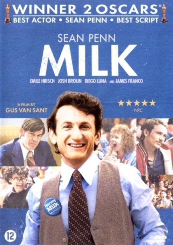 Milk + The times of Harvey Milk - Sean Penn e.a., Cd's en Dvd's, Engels, Nederlands, Zo goed als nieuw, Vanaf 12 jaar