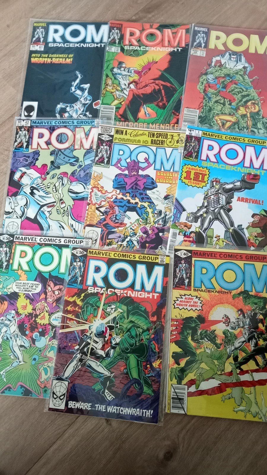 Marvel ROM spaceknight 9 comics, Meerdere comics, Ophalen of Verzenden, Amerika
