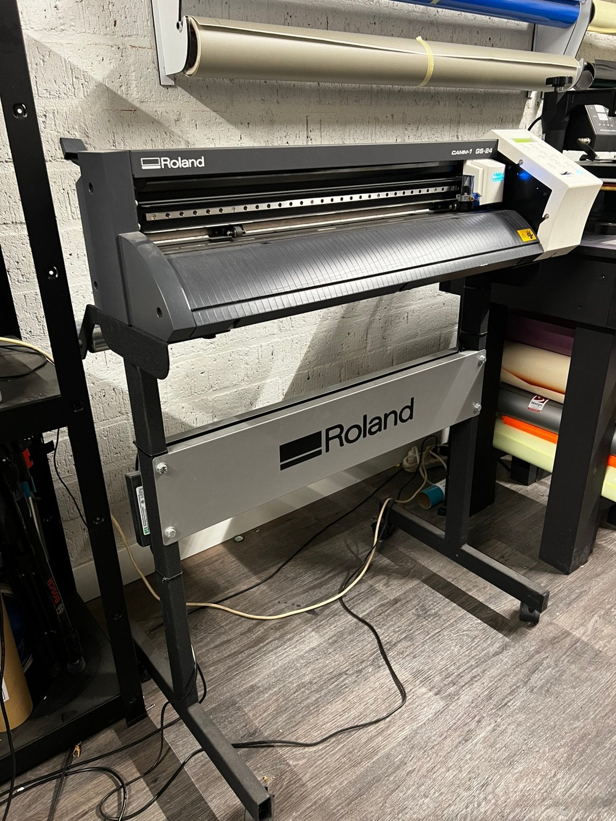 Roland GS-24 snijplotter incl. Voet, Computers en Software, Ophalen, Zo goed als nieuw, Overige technieken