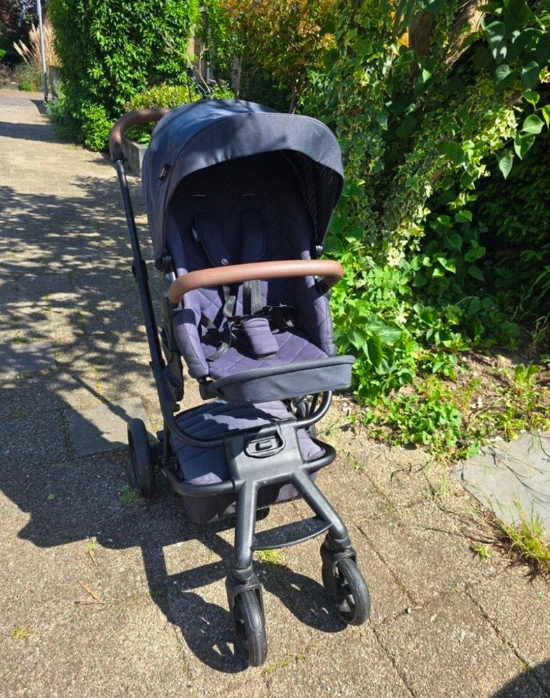 Easywalker Harvey 2 Premium Complete Set – Donkerblauw, Kinderen en Baby's, Kinderwagens en Combinaties, Zo goed als nieuw, Combiwagen