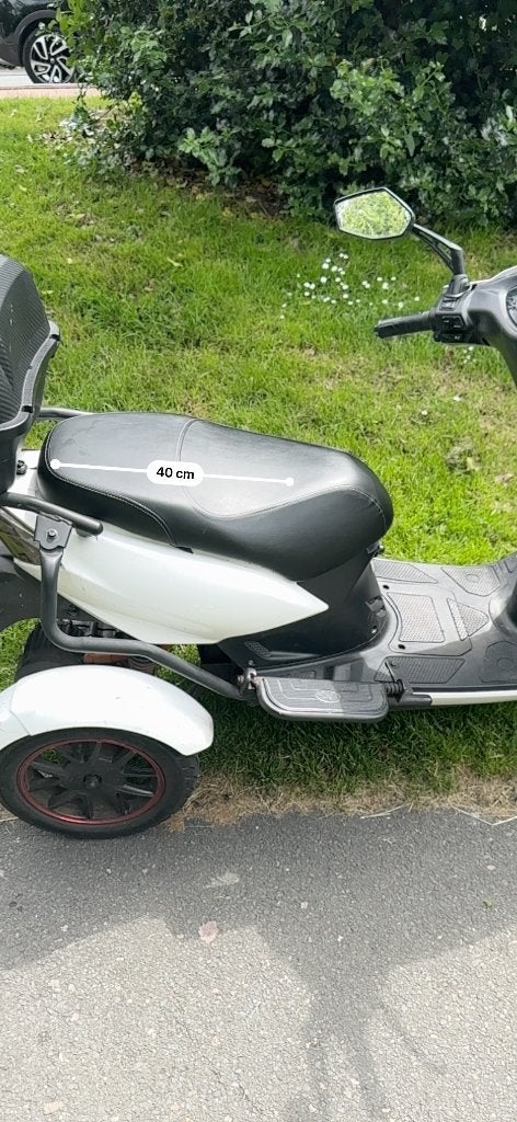 Driewieler scooter rijbewijs vrij, Iva, Maximaal 45 km/u, Elektrisch, Ophalen of Verzenden