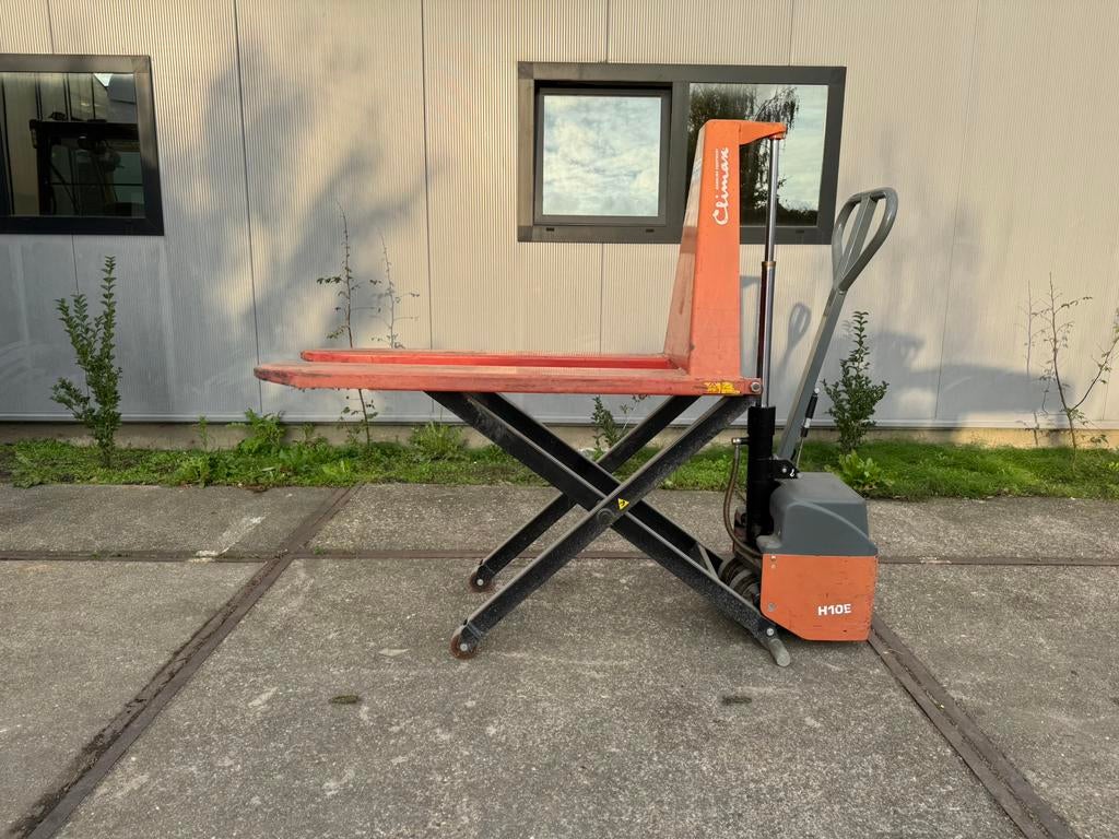 Elektrische hoogheffer schaartafel palletwagen schaarlift, Ophalen, Gebruikt