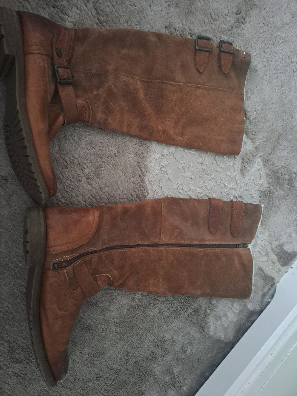 Tommy Hilfiger Laarzen Maat 40, Kleding | Dames, Schoenen, Hoge laarzen, Bruin, Ophalen of Verzenden, Gedragen