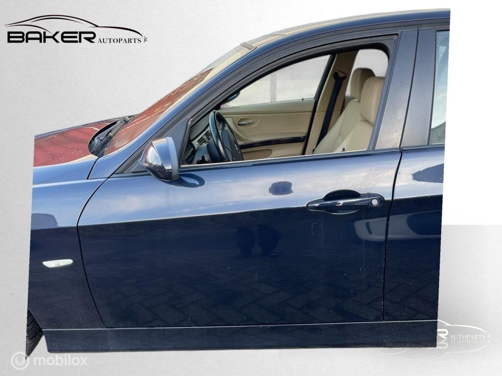 Portier linksvoor BMW 3-serie E90 E91 A35/5, Gebruikt, Deur, Voor, Ophalen of Verzenden