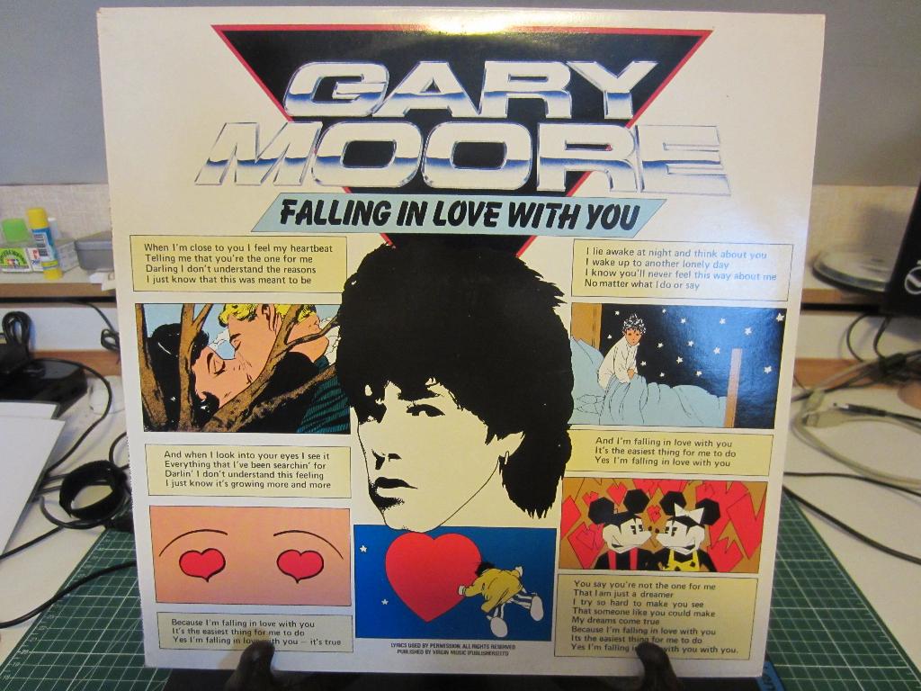 Gary Moore - Falling In Love With You 12"-single, Maxi-single, Ophalen of Verzenden, 12 inch, Rock en Metal