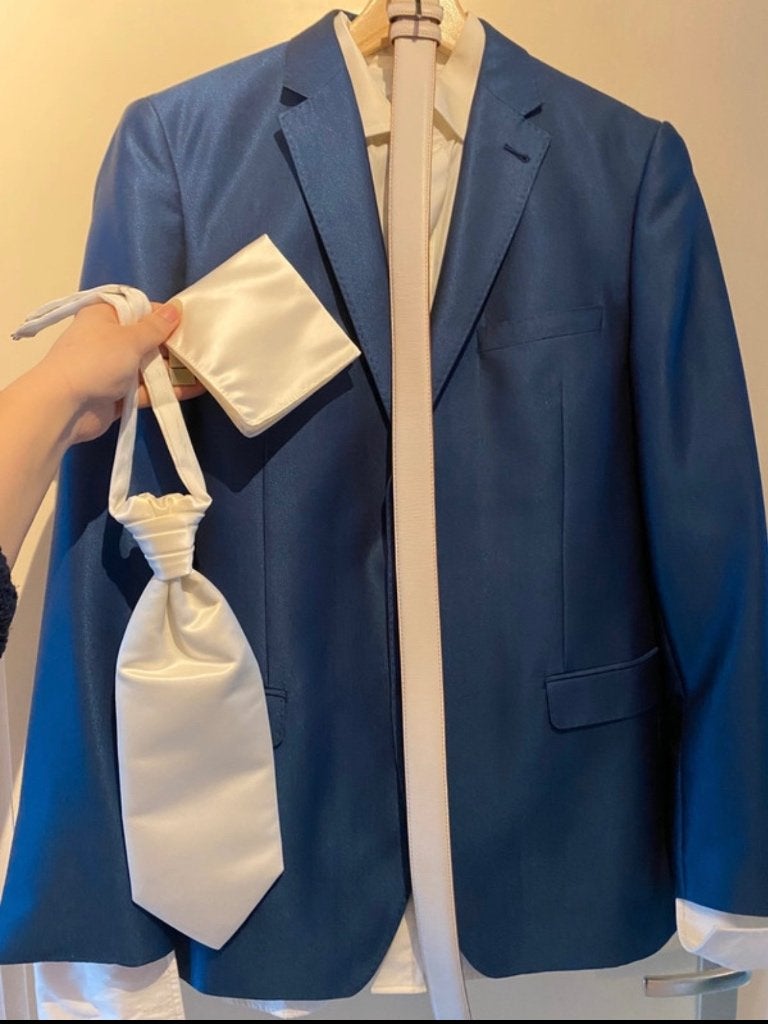 Trouwpak, Overige kleuren, Zo goed als nieuw, Trouwpak, Aleksander Alesi