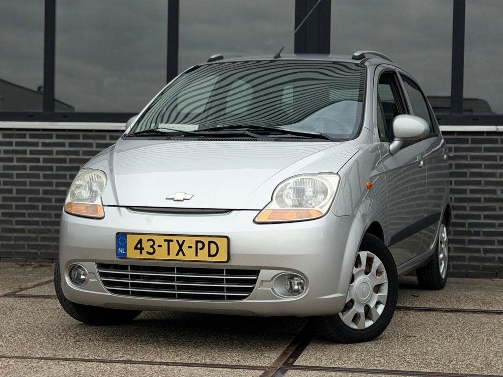 Chevrolet Matiz 1.0 Class |Airco |Stuurbkr |Nieuwe APK, Auto's, Chevrolet, 400 kg, Origineel Nederlands, Bedrijf, Handgeschakeld