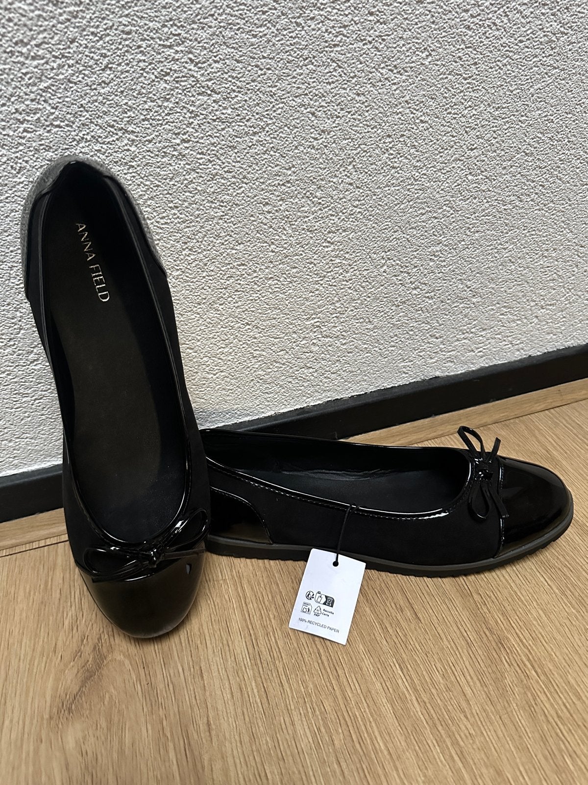 Anna Field Ballerina's Zwart Maat 43 Nieuw, Ophalen of Verzenden, Nieuw, Zwart, Ballerina's