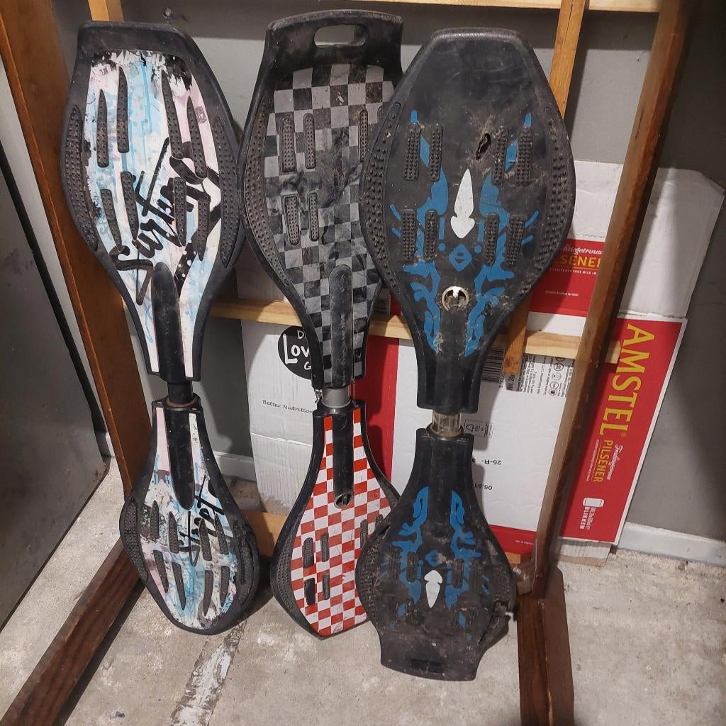 Waveboard 3 stuks, Ophalen of Verzenden, Gebruikt, Waveboard