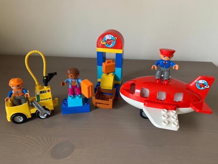 Duplo 10591 - Vliegveld, Gebruikt, Ophalen of Verzenden, Compleet, Duplo