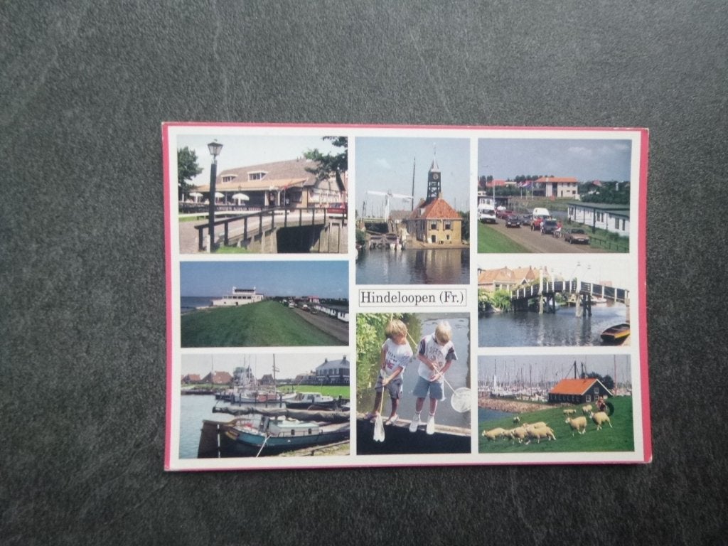 Hindeloopen, kerk/boot, Verzenden, 1980 tot heden, Gelopen, Noord-Brabant